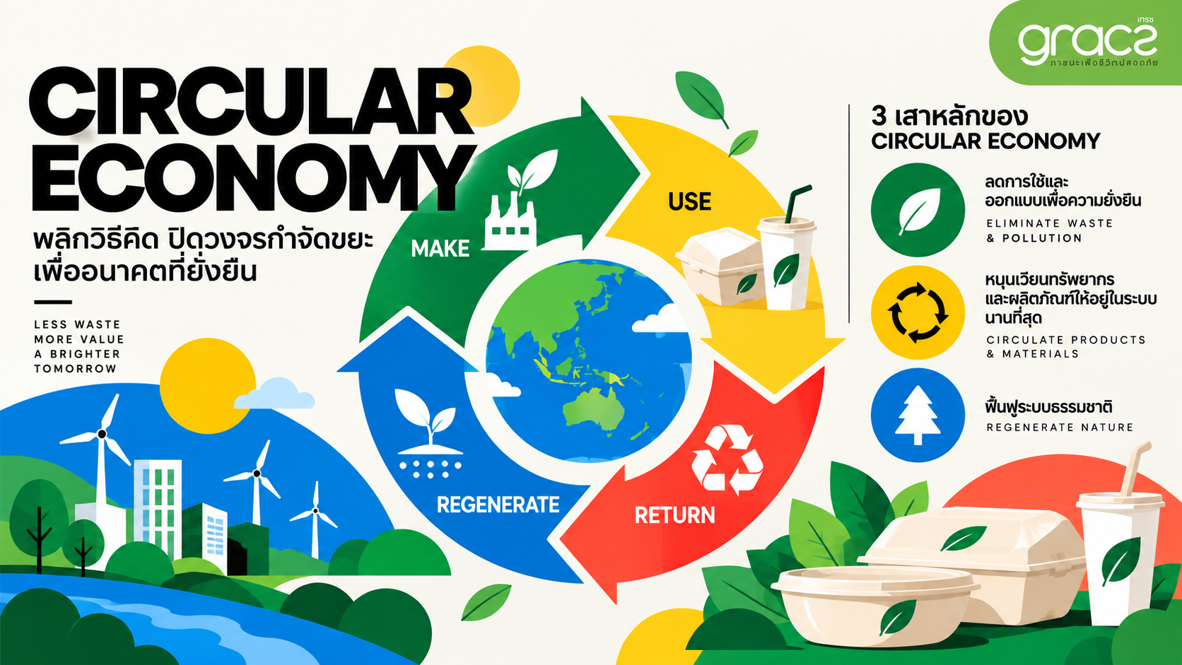 Circular Economy พลิกวิธีคิด ปิดวงจรกำจัดขยะ เพื่ออนาคตที่ยั่งยืน
