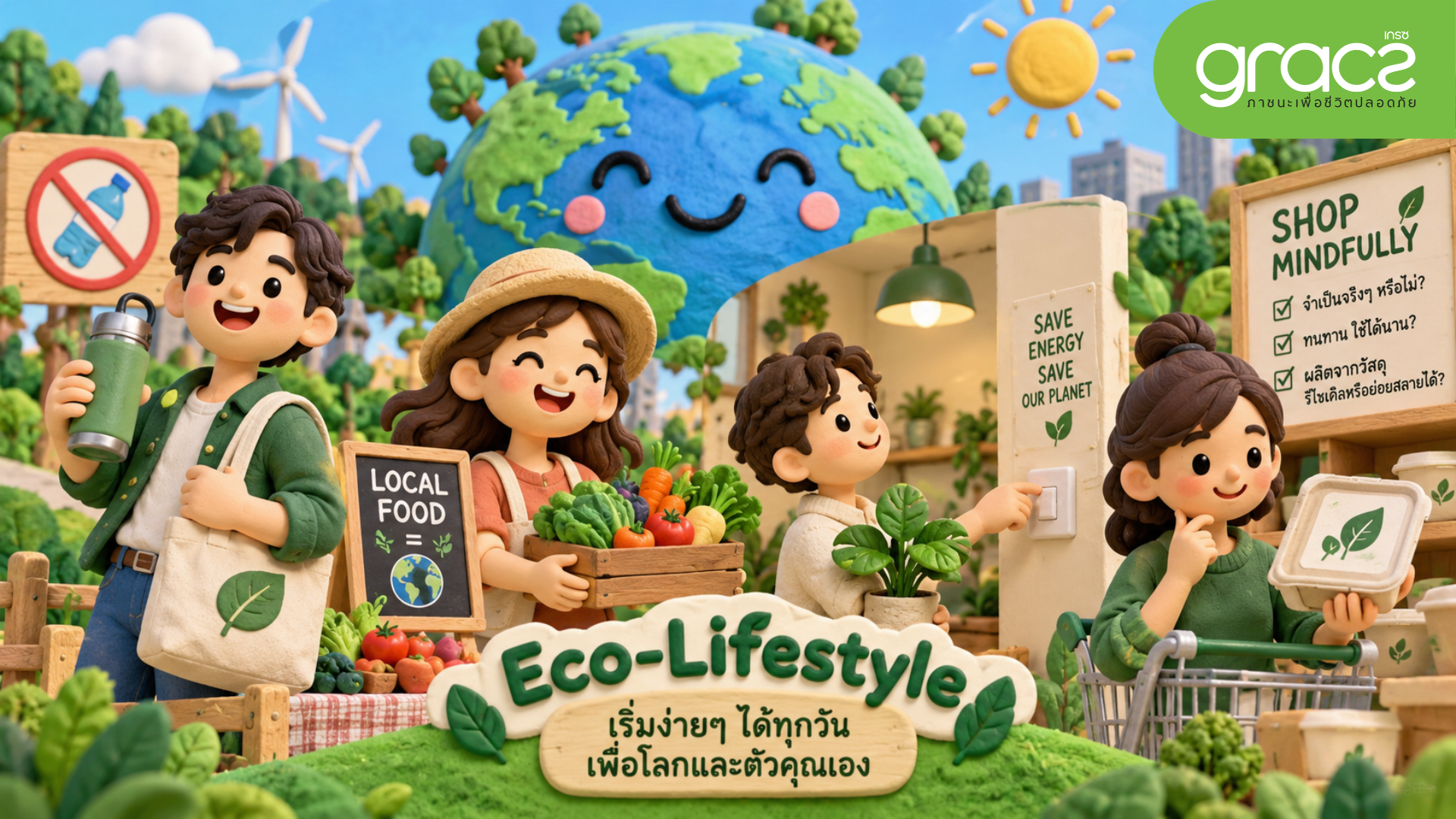 เคล็ดลับการใช้ชีวิตแบบ Eco-Lifestyle ง่ายๆ ในชีวิตประจำวัน เพื่อโลกและตัวคุณเอง
