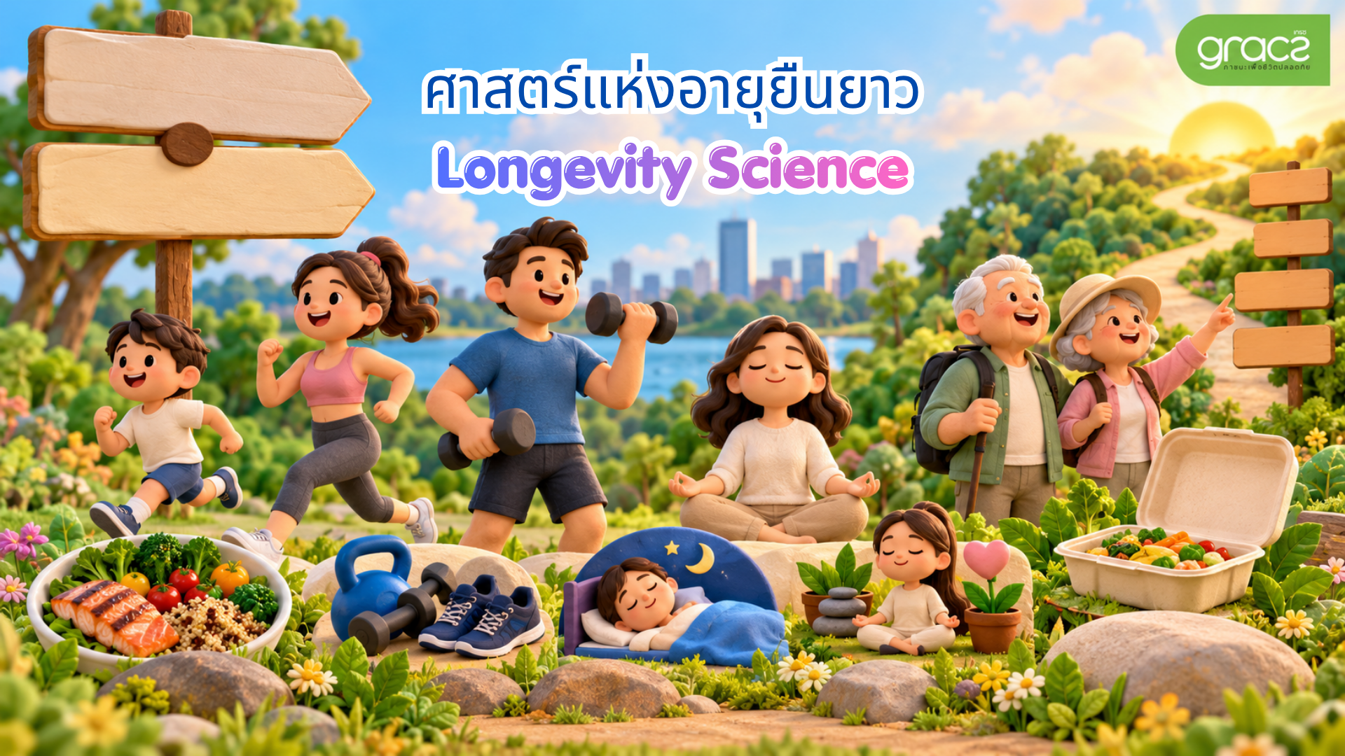 ศาสตร์แห่งอายุยืนยาว (Longevity Science): เคล็ดลับชะลอวัยและเพิ่ม 'Healthspan' ให้แข็งแรงในทุกช่วงอายุ
