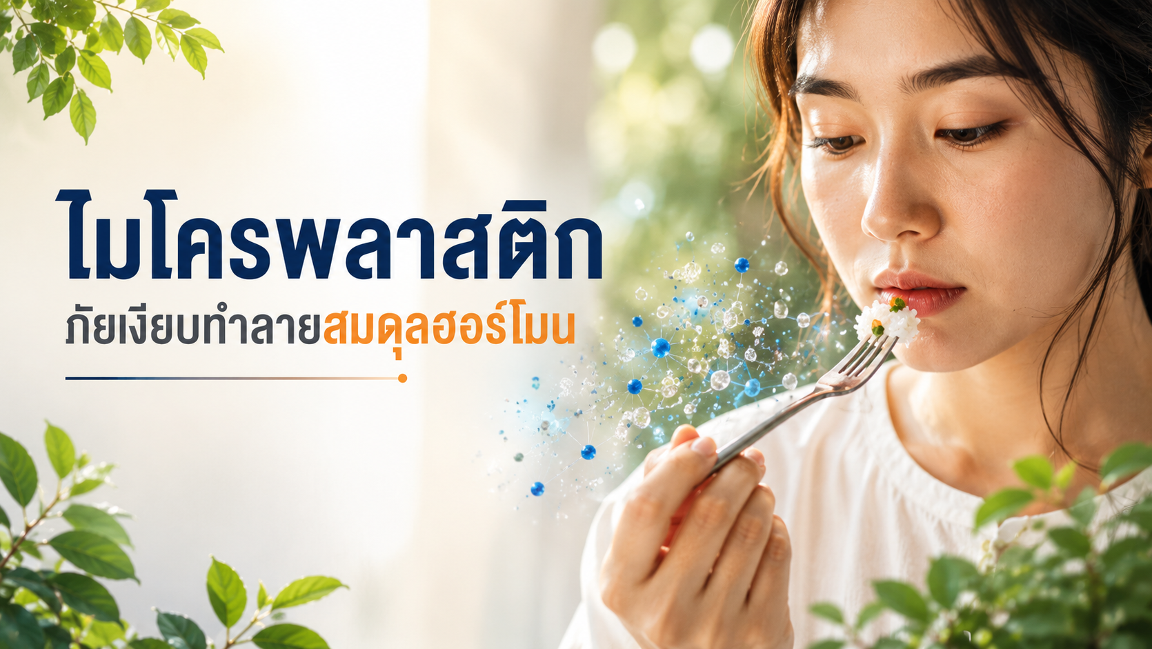 ไมโครพลาสติกในบรรจุภัณฑ์อาหาร: ภัยเงียบทำลายสมดุลฮอร์โมน และแนวทางเลือกใช้บรรจุภัณฑ์ปลอดภัยเพื่อสุขภาพ