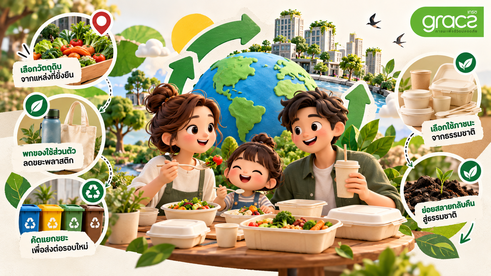 ความยั่งยืนที่เริ่มต้นบนโต๊ะอาหาร: เมื่อ 'Sustainability' เป็นเรื่องใกล้ตัวกว่าที่คิด
