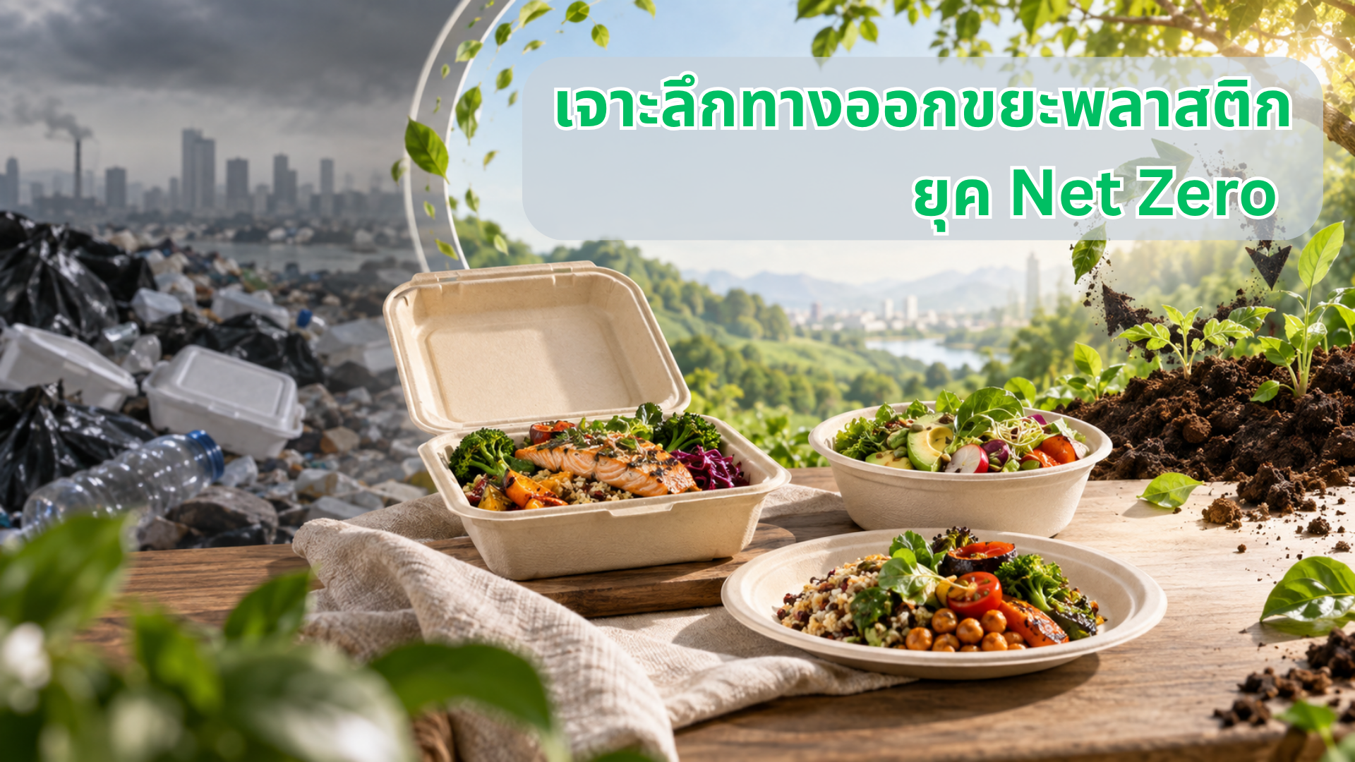 เลิก, ลด, หรือเปลี่ยน? เจาะลึกทางออกขยะพลาสติก ยุค Net Zero